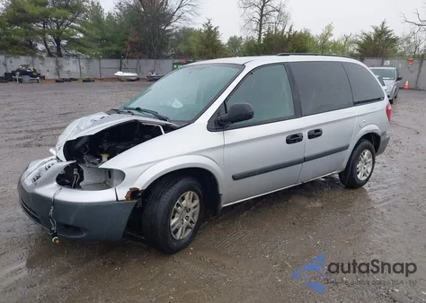 2007 Dodge Caravan Se из США, поврежденный, VIN 1D4GP25R17B244240